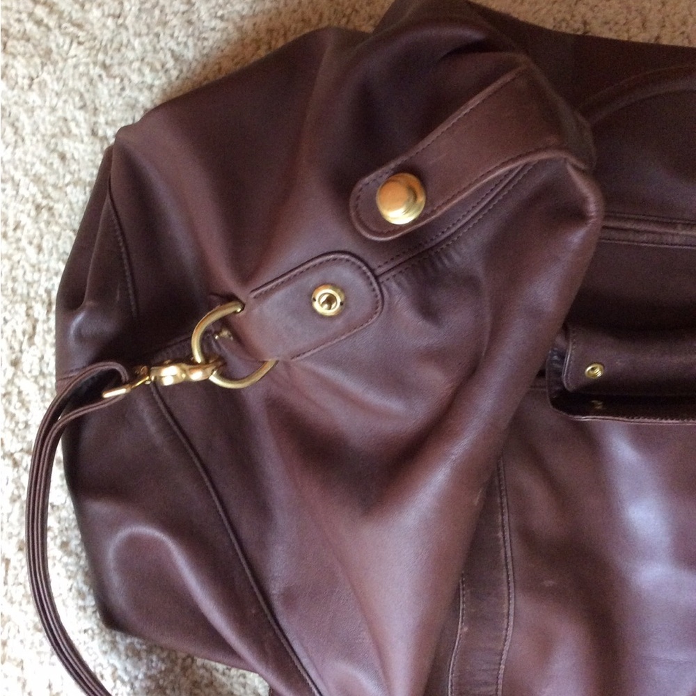 COACH Vintage Cabin Bag 503- w Strap tags and locks - pre 1994 - Picture 2 of 14
